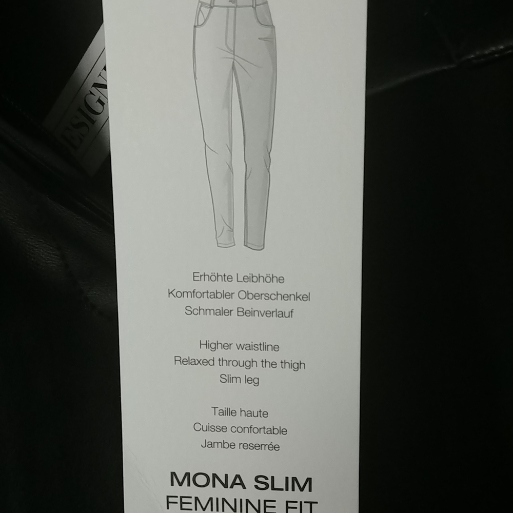 NWT,"OLSEN" BLACK PANTS,size 42, US M-L - Picture 8 of 13